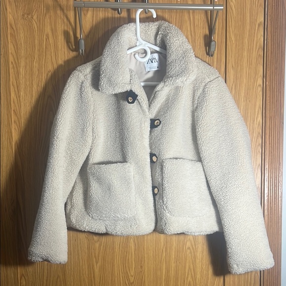 Zara Sweaters - Cozy White women  Jacket by Zara